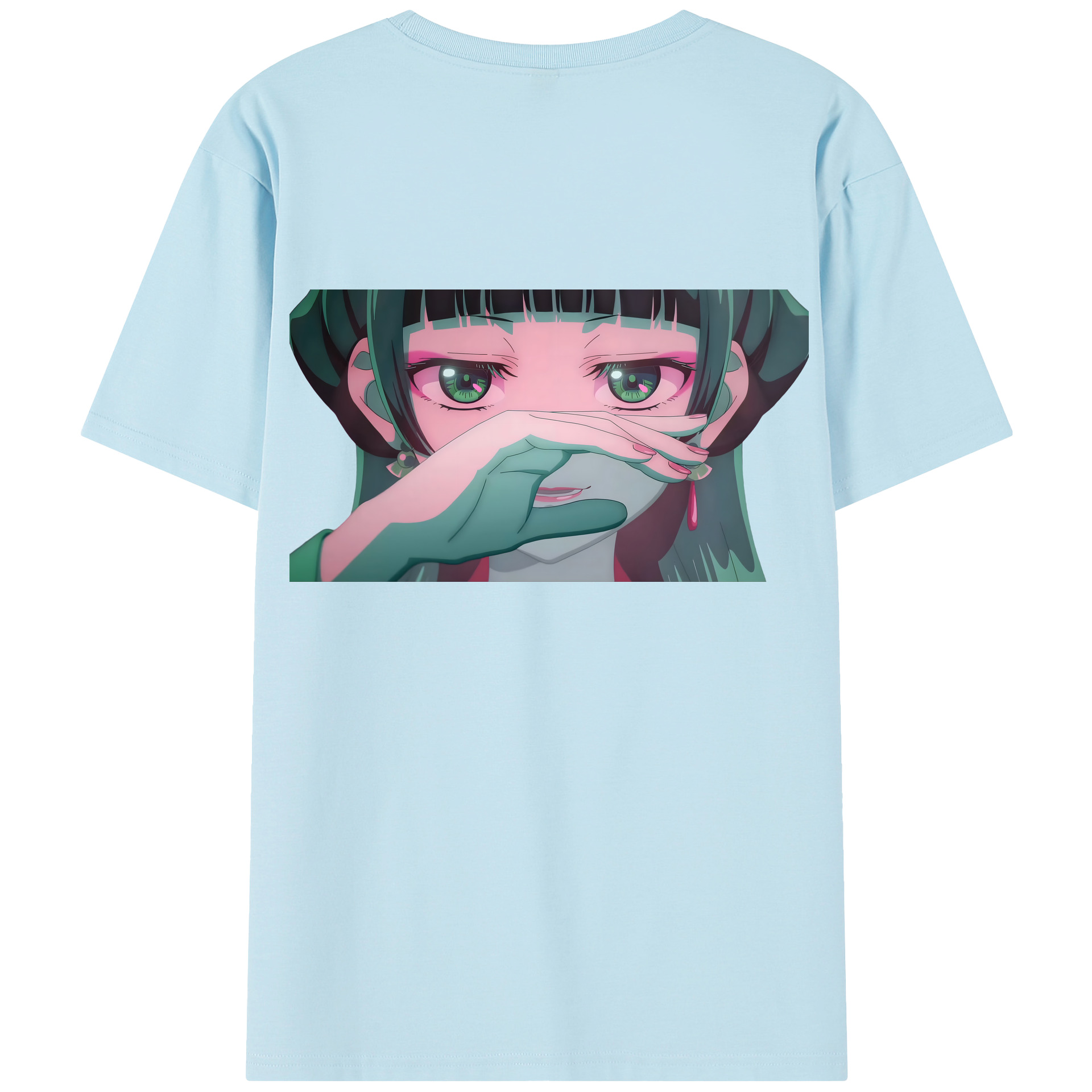 （画像用） 薬屋のひとりごと The Apothecary Diaries 綿100％半袖Tシャツ（背面プリント）